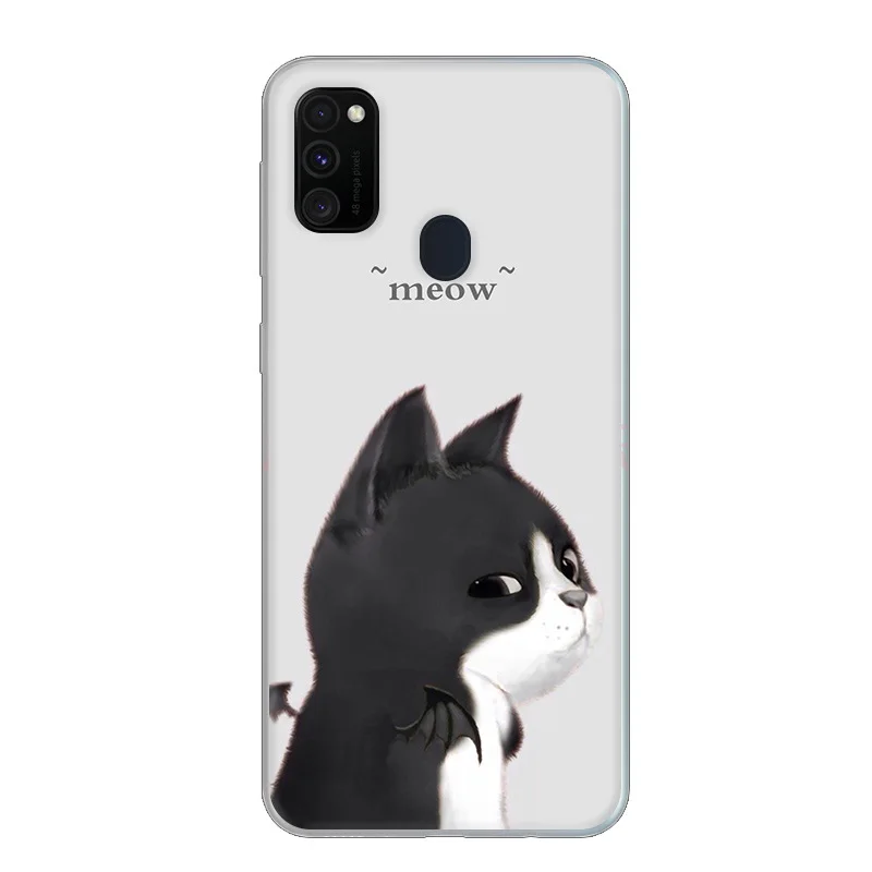 For Samsung M30S Case Silicone Soft TPU Phone Case Cover For Samsung Galaxy M30S Case m30s M 30S 6.4'' Flower SM-M3070 Para - Цвет: 36