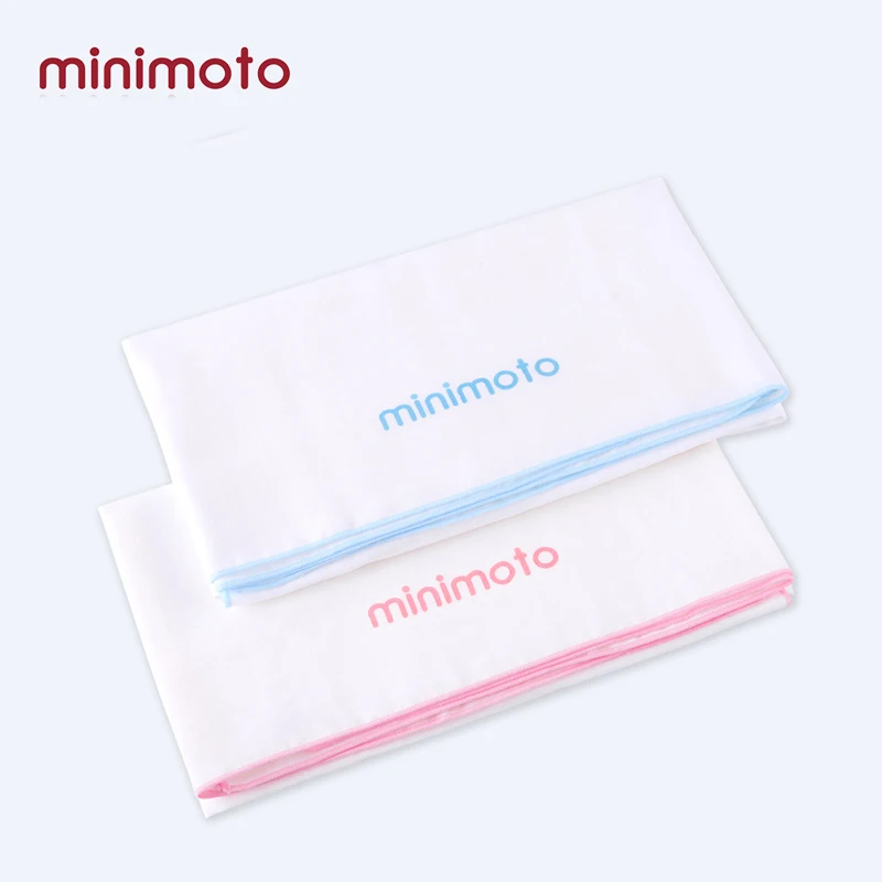 Minimoto/2 шт./партия, детское банное полотенце, Марлевое полотенце для лица, для младенцев, из чесаного хлопка, мягкое детское полотенце для мытья, для детей, для мытья, для Кормление купание, полотенце s