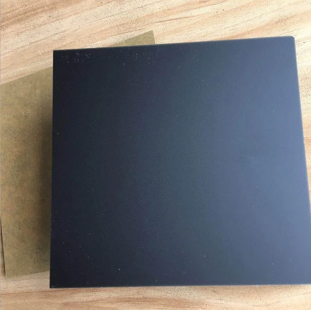 Two Sides Matte Black Acrylic Sheet Frosted Opaque Cast Plexiglass Plastic  Plexi Glass Board For Craft,Signs,DIY Display Project - AliExpress