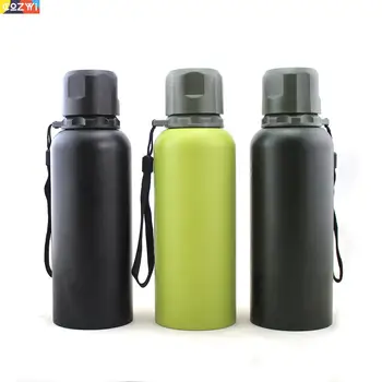 

Outdoor Thermos Bottle of Stainless Steel Water Bottle With Rope Vacuum Flask Cup Insulated Tumbler Thermoses Bottle