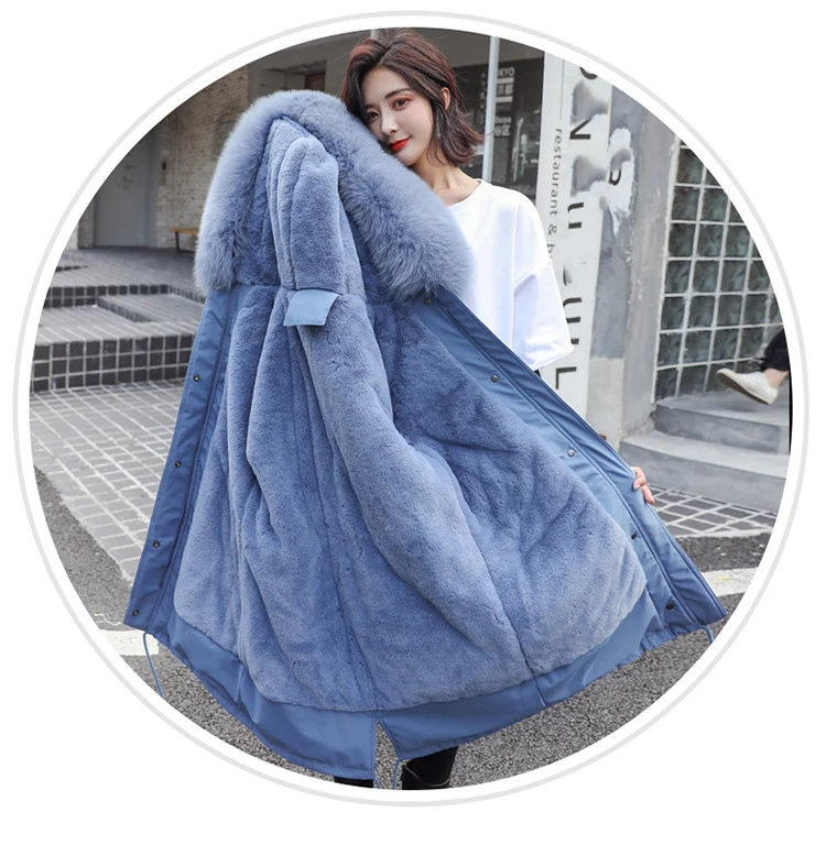 Bella Philosophy/ Зимние Модные женские пальто больших размеров, Корейская женская однотонная парка с капюшоном, теплая Свободная верхняя одежда