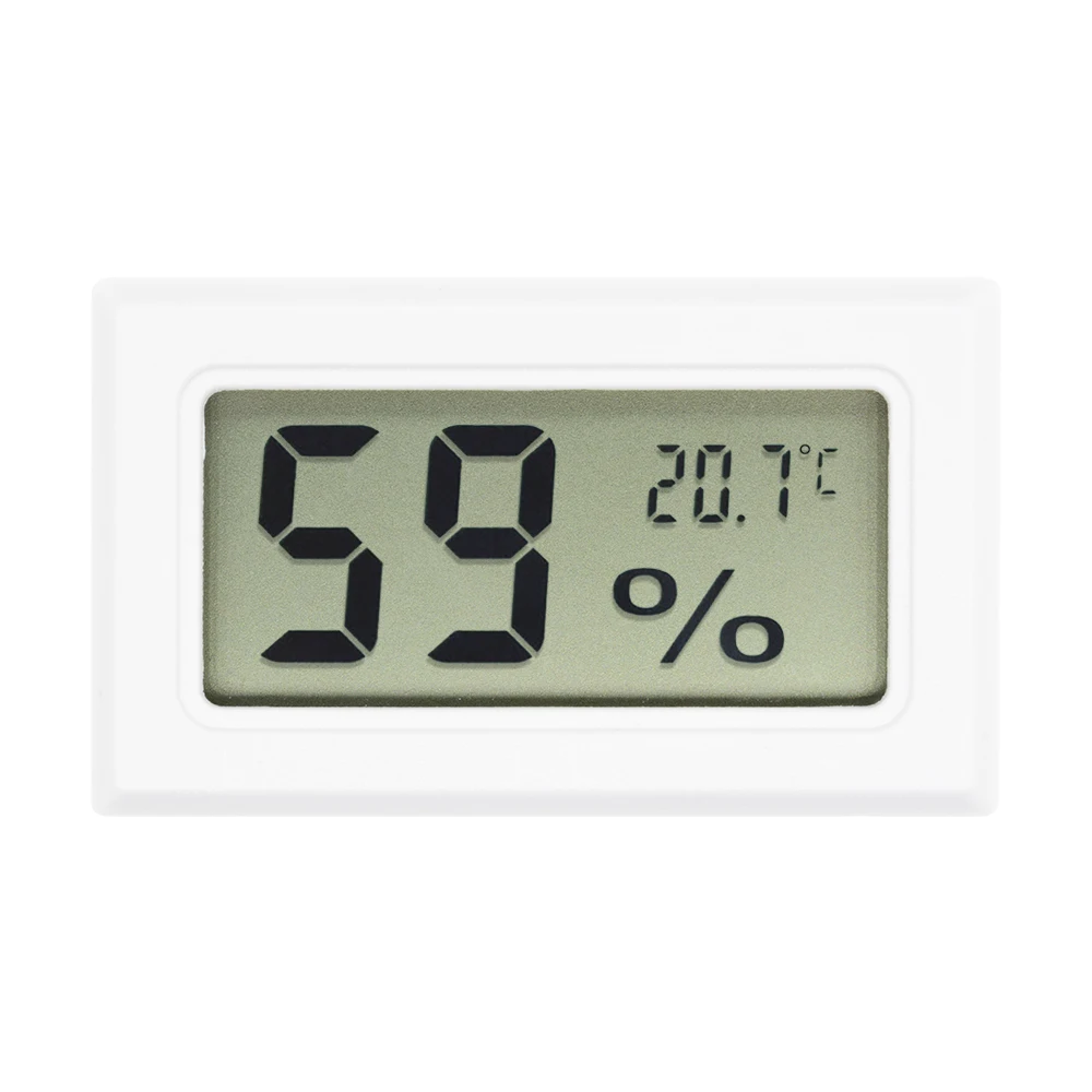 Indoor Mini LCD Digital Thermometer Hygrometer Convenient Temperature Sensor Humidity Meter Gauge Instruments