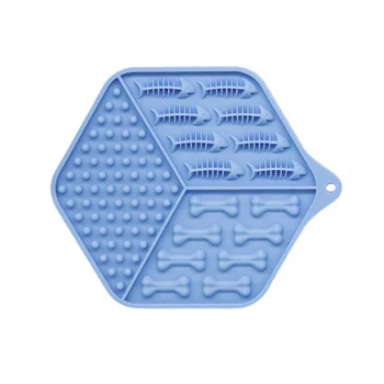 

Dog Lick Pad Suction Silicone Dog Feeding Lick Mat Pet Dog Feeder Slow Food Dispensing Mat XHC88