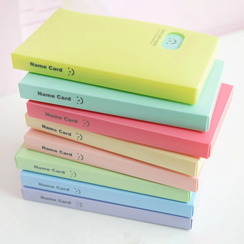 120 Pockets Business Card Book ID Credit Holder Name Card Picture Photo Album card holder photo album card binder sleeves