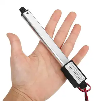 

12V DC 30/15/9.5mm/s Speed Mini Electric Linear Actuator 100mm Stroke Linear Motor Waterproof IP54 Window Door Opener