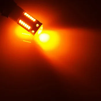 

Set LED Bulbs Canbus Amber PW24W PWY24W Light Turn Signal Super bright