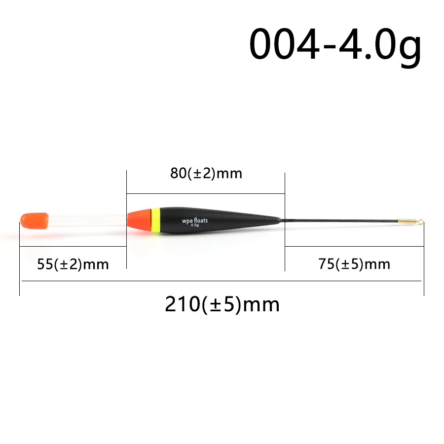 YG3-4g-004 W.P.E 5 шт./упак. Fishng поплавок 3g/3,5g/4g/7g поплавок Баргузинский пихты 18-21 см для рыбалки на карпа, вертикальная буй поплавок, рыболовные снасти Pesca - Цвет: YG3-4g-004