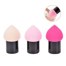 Горячая гладкая Женская основа для макияжа Губка косметическая пуховка 3 цвета пудра пуховка инструменты для макияжа