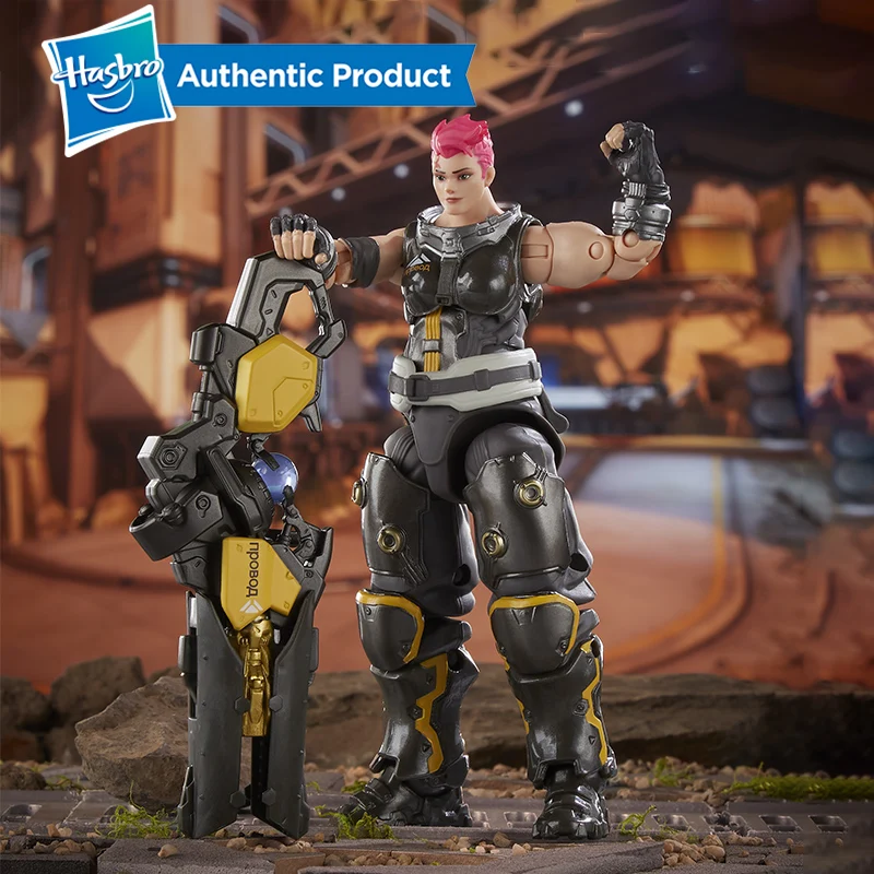 Hasbro Overwatch Genji and Zarya Ultimates Carbon Series Doll Set D.Va Pharaoh Collectible Action Figures Suit image 5