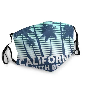 

California Los Angeles Adult Cycling Wearing Mouth Face Mask Plant Anti Haze Smog Dust Protection Mask Respirator Mouth Muffle