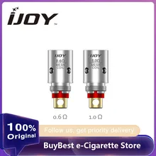 IJOY замена катушки для Сатурн комплект 5 шт./упак. с 0.6ohm/1.0ohm сетка катушка IJOY Сатурн катушки электронной сигареты