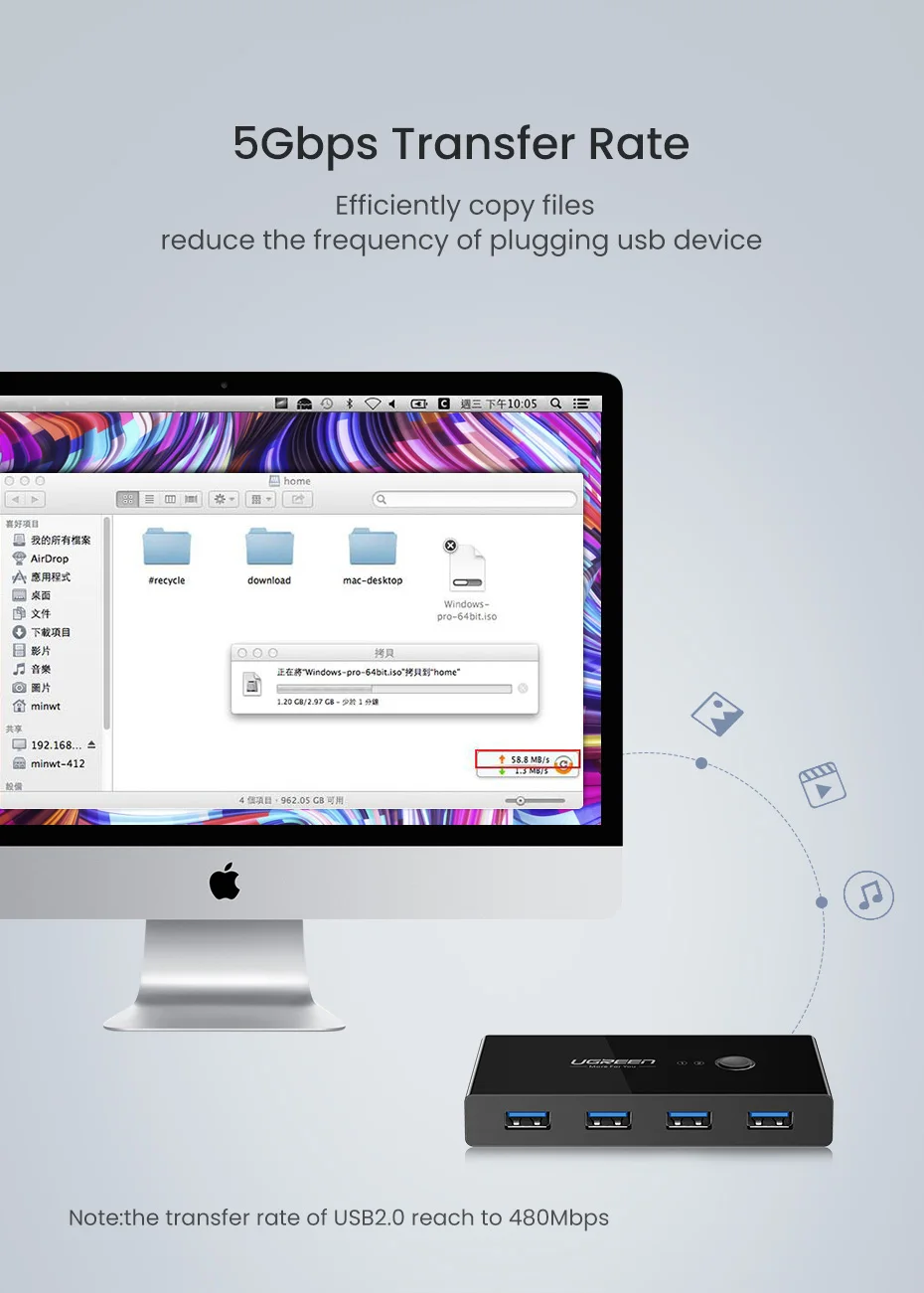 4 dispositivos para teclado mouse impressora monitor interruptor seletor