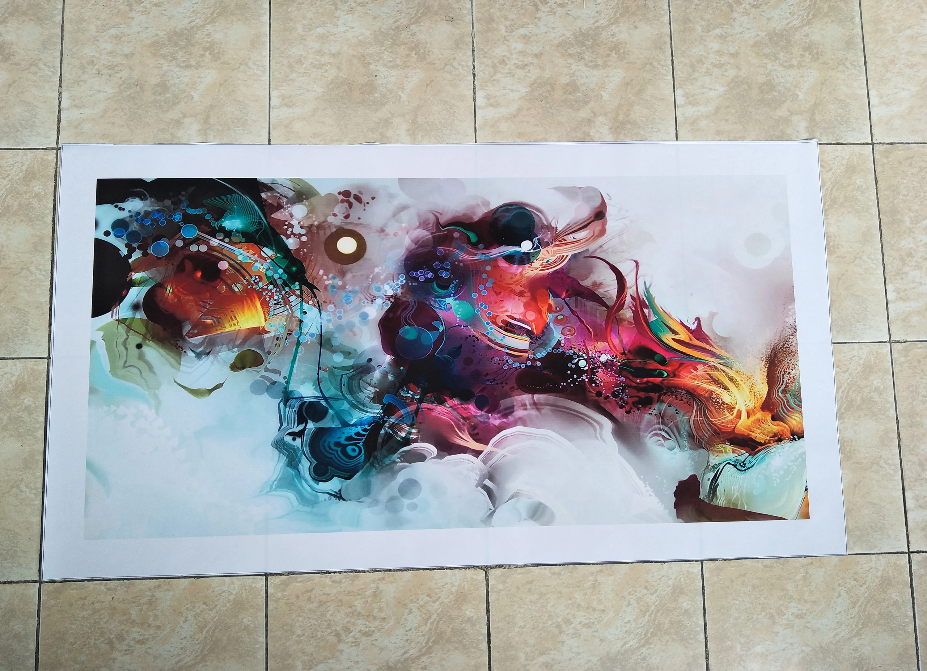 Get Still ocean painting Free