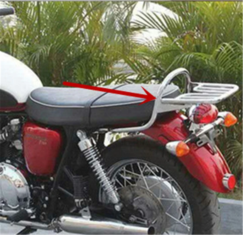 Задняя багажная стойка для мотоцикла подставка сумки полки кронштейн груза Triumph