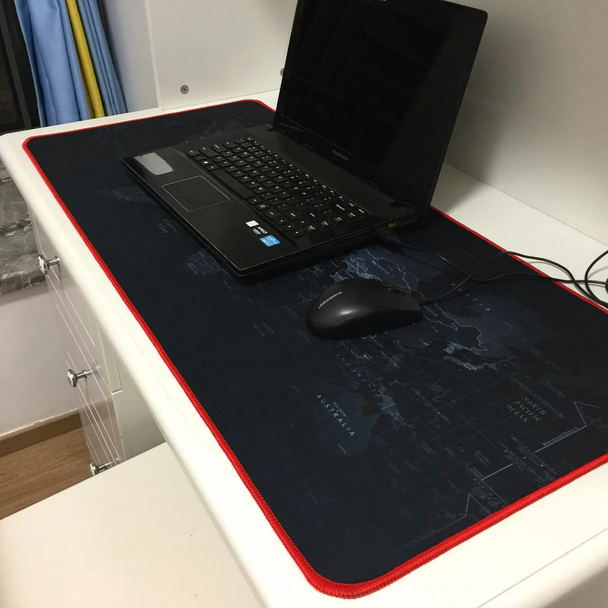 Настольный коврик большой для мыши игровой коврики геймеров размер XXL клавиатуры