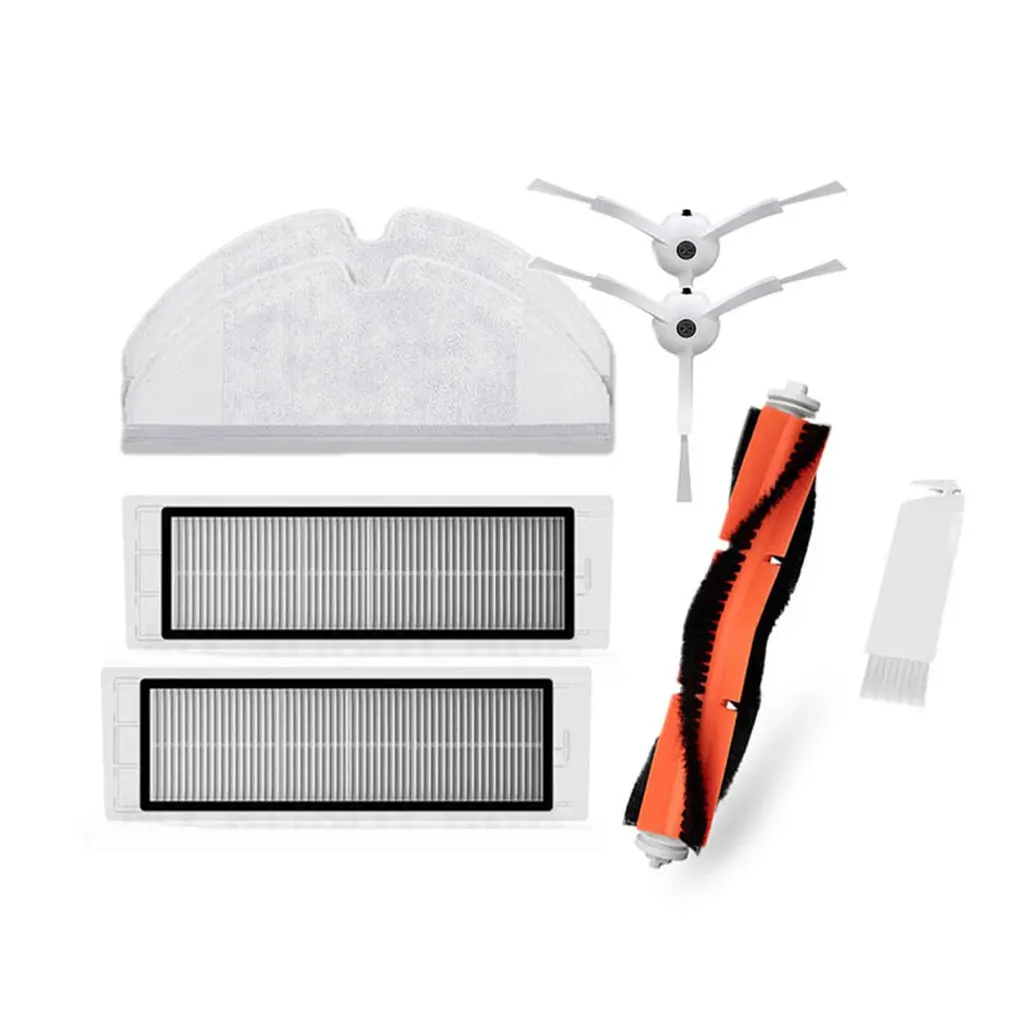 

Suitable for Xiaomi Roborock Robot Vacuum Cleaner Spare Parts Kits Filter Side Brush Main Brush Mop
