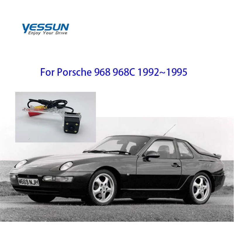 

Yessun For Porsche 968 968C 1992~1995 Car Parking Camera Rear Camera HD Night Vision DIY Plug