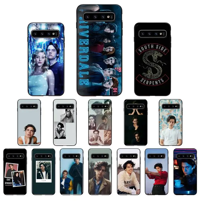 Чехол для телефона YNDFCNB American TV Riverdale Series Cole Sprouse Samsung Galaxy S6 S6edge Plus S7 S7edge S8 S9 S10