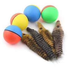 Jouet pour animal de compagnie, Simulation électrique, poisson, chats, interactif, chien, Beaver, Weasel, boule roulante, nouveau