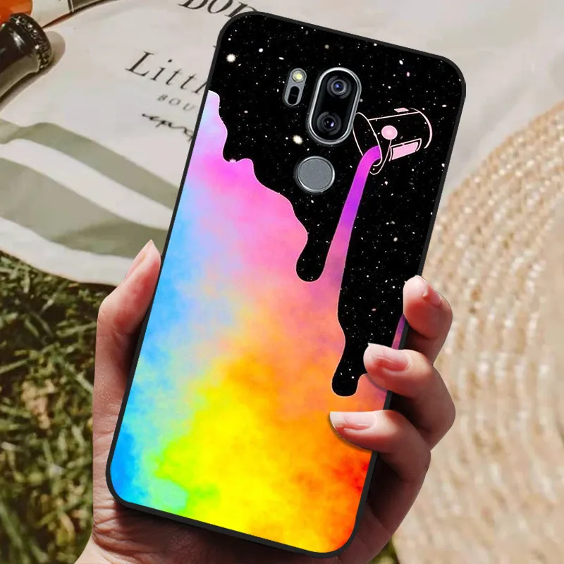 For LG G7 ThinQ Case Cover Wolf Soft Silicone Phone Case For LG G7 ThinQ G710 G7+ G7 Plus LGG7 TPU Bumper Cover G7ThinQ Case waterproof phone bag