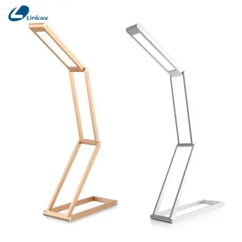 

Creativity LED Desk Lamp Task Lamp Metal 4 Fold Arm Dimmable Table Lamp Highly/Lighting Adjustable USB Rechargeable LED Light
