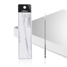 1 шт. Нержавеющая сталь инструмент для удаления угрей иголок для удаления угрей, инструмент для удаления для прыщей, черных точек инструмет для удаления черных точек инструмент поры лица Очищение инструменты