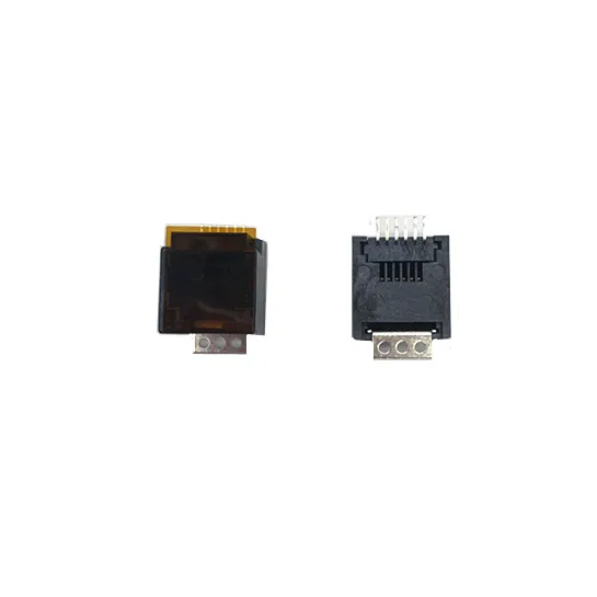 5PCS/LOT RJ45 stand posted single-mouth network socket SMD lamp-free 8P8C 180 degree vertical port Connector | Электронные