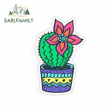^#Cheap EARLFAMILY 13cm x 8.5cm for Cactus Flower Cartoon Funny Car Sticker Vinyl Waterproof RV VAN Car Accessories JDM Anime Comic Sign ^#Cheap EARLFAMILY 13cm x 8.5cm for Cactus Flower Cartoon Funny Car Sticker Vinyl Waterproof RV VAN Car Accessories JDM Anime Comic Sign