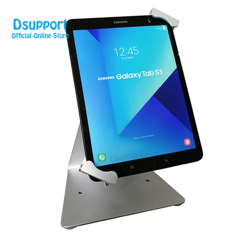 Suporte de Mesa para Tablets Suporte Universal à Prova de Roubo para Tablets de a 13 Polegadas com Bloqueio - Imagem 2