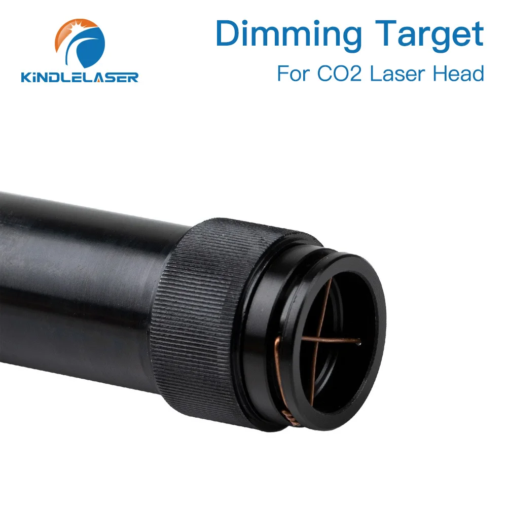 KINDLELASER Laser Path Calibrating Device Light Regulator Alignment Kit Dimming Target For Laser Head CO2 Laser Cutting Machine