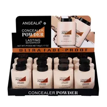 Красота банан рассыпчатая пудра длительный МАКИЯЖ для лица, хайлайтер минеральная гладкая полупрозрачная Установка Порошок