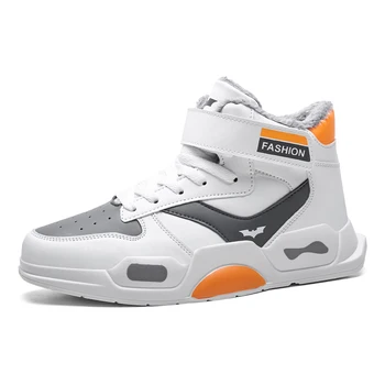 

New Products in winter, the main push fashion high-top shoes plus cotton comfortable men's shoes