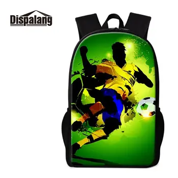 

Dispalang Children Shool Bags for Teenagers Brazil Football Big Capacity School Backpack Boys Girls Satchel Kids Book Bag