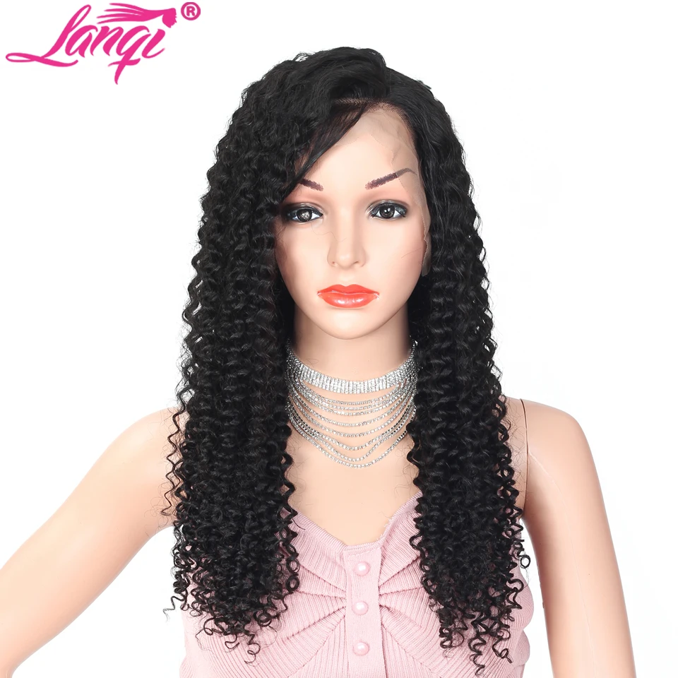 kinky curly lace front long and short wig brazilian 13x4 glueless lace front human hair wigs for black women Remy 150% Density
