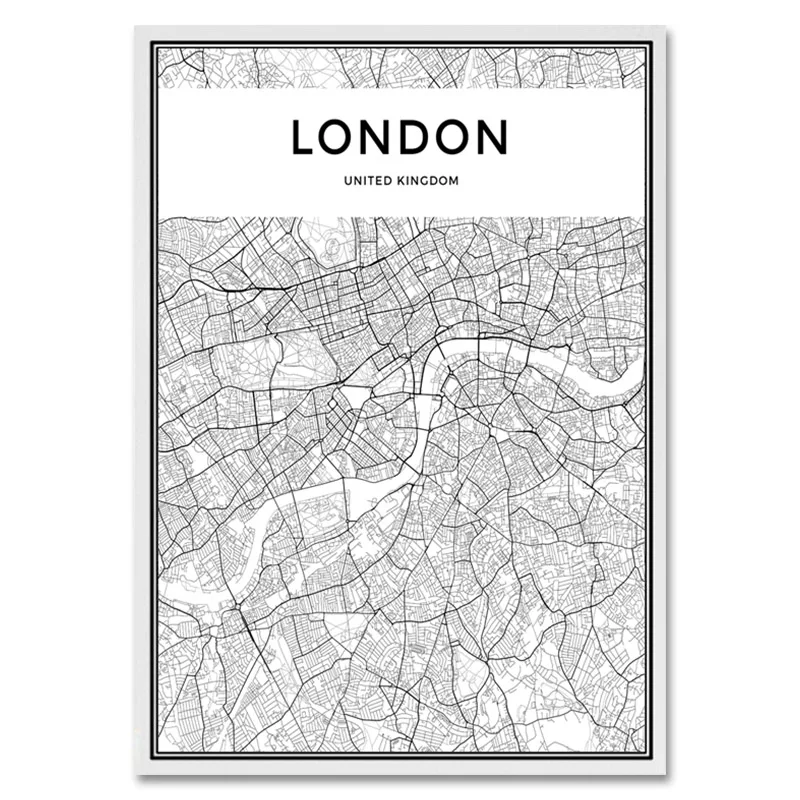 Black-and-White-World-City-Map-New-York-Tokyo-Paris-Wall-Art-Canvas-Poster-Prints-Nordic (1)