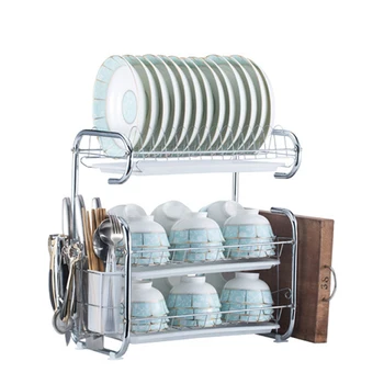 

Creative 3 Layers Kitchen Stainless Steel Countertop Jars Bottle Holder Rack Kitchen Organizer Creative Shelf Storage basket