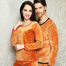 Плюс бархат толстый зимний термобелье для мужчин и женщин термо рубашка+ брюки костюм мериносовая шерсть одежда кальсоны Seek термо