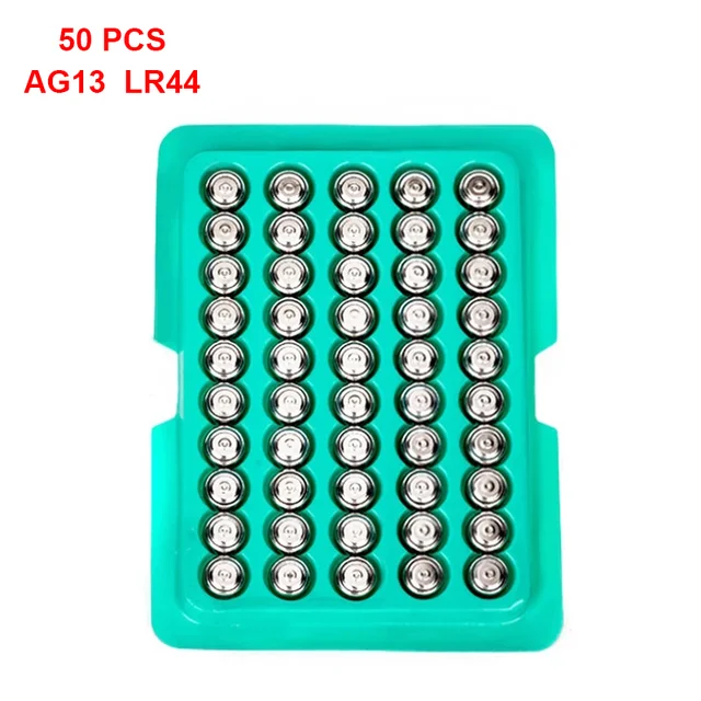 50pcs Sr626sw Ag4 377 Lr626 1.5v Alcalin Bouton Cellule Montre