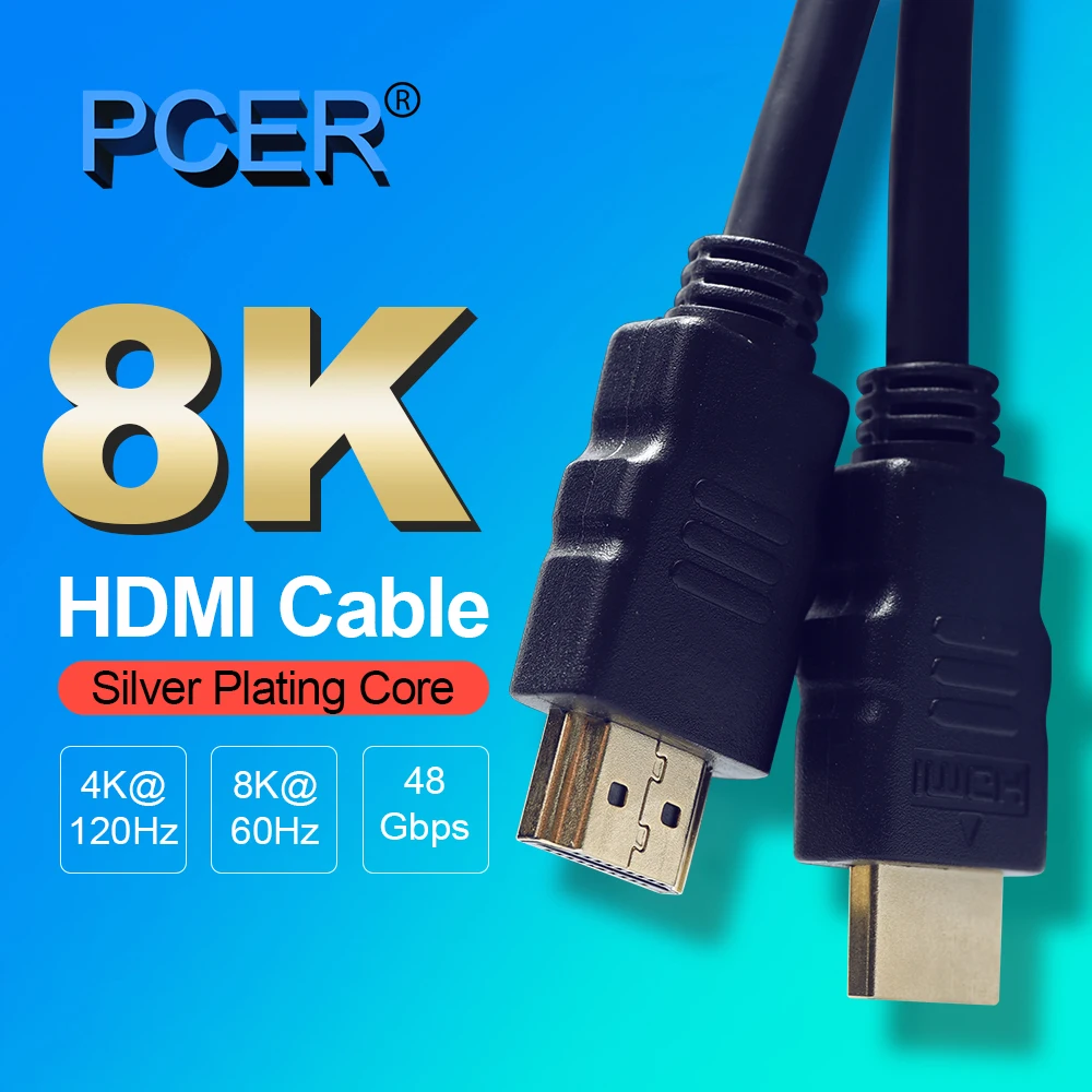 8K HDMI Ultra HD 48Gbs bandwidth HDR 444 4K 120Hz 8K 60Hz for Samsung