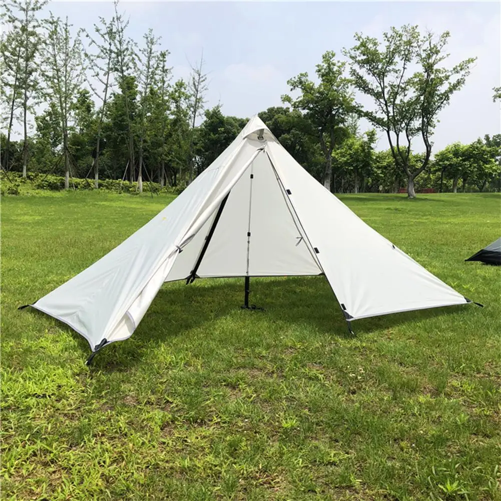 

Non-pole Portable Camping Pyramid Style Tent Ultra Light Tent High Quality Convenient Outdoor Camping Essential Equipment /FFY/
