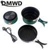 110/220V Electric Split Cooking Pot Foldable Multicooker Frying Pan Hotpot Food Steamer Rice Cooker Soup Maker Boiler For Travel 6