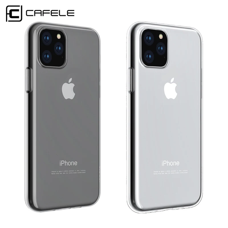 Cafele TPU чехол для телефона iPhone 11 pro Max SE 2020 кристально чистый мягкий iphone 12 6 1 7