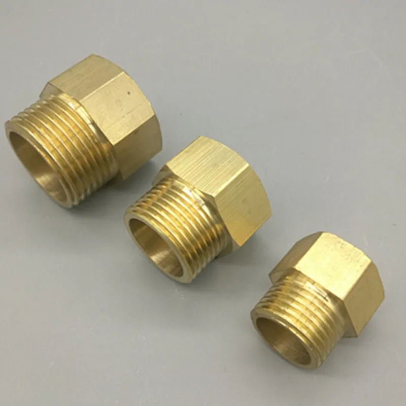 Медный M/F 1/", 1/4", 3/", 1/2" штыревой К гнездовой резьбовой латунный Соединительный адаптер латунный трубный фитинг