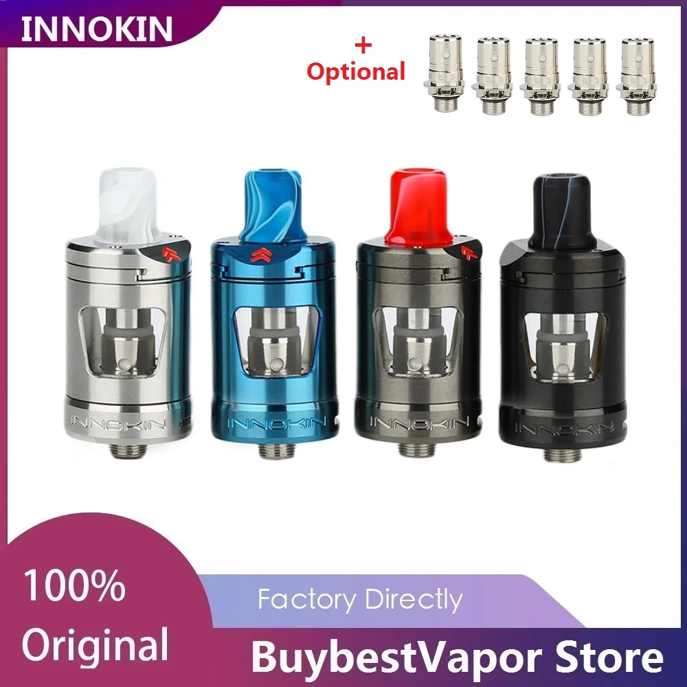 Оригинальный Innokin Zlide Tank 2 мл атомайзер электронная сигарета с 5 шт. 0.48ohm Z-Plex3D сетка