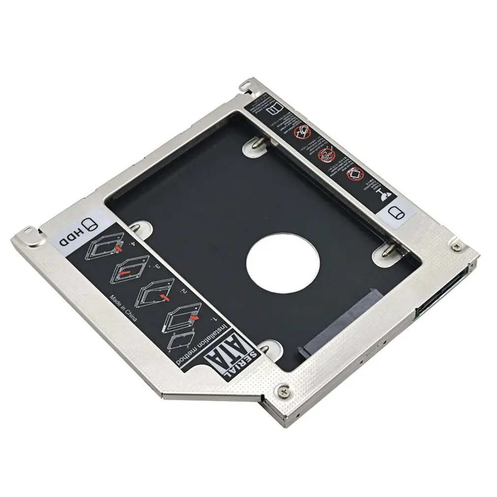 Ноутбук Pc Cd драйвер слот Hdd Ssd держатель кронштейн пластиковый Sata жесткий диск Оптический отсек с отверткой