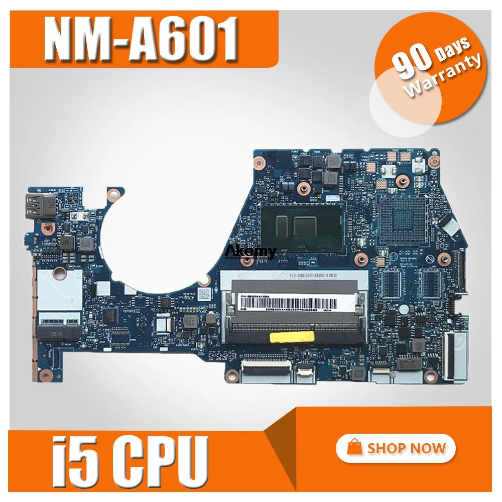 

BYG43 NM-A601 Laptop motherboard for Lenovo YOGA 700-14ISK original mainboard I5-6200U