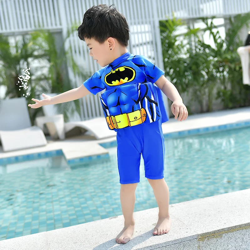 Detachable Buoyancy Floating Swimwear Zipper Back Training swimming Suit Safe Learning Lesson Protective Float Swimsuit Children children swimsuit children swimsuits