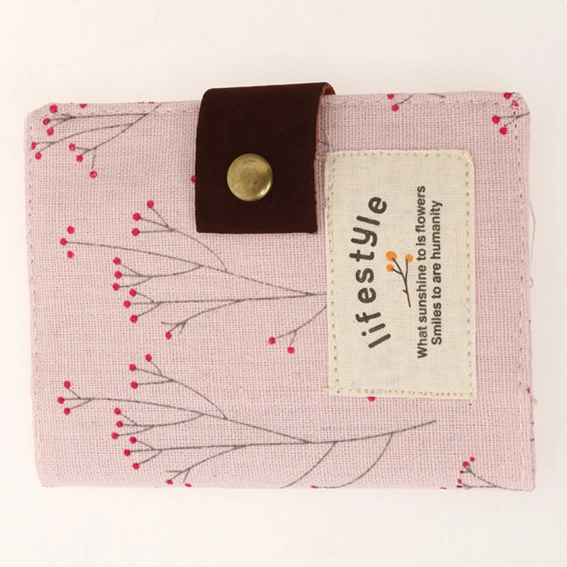 Wallet Card Holder Credit Card Holder Card Holder Card Wallet Card Sleeve Card Sleeves Business Card Holder Id Card Holder Wallet Card Bag Floral Canvas Ladies Card Package Creative Cloth Credit Card Holder Business Holder Women's Cardholders Bag