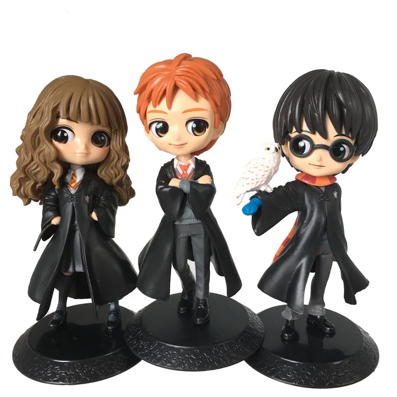 NEW 14 16cm Q Posket Cute Big Eyes Harried Hermione Snape PVC Anime Dolls Collectible Potter Action Figure Q Version Model Toy|Action & Toy Figures| - AliExpress