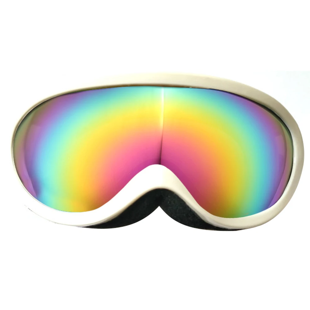 Детские лыжные очки для мальчиков и девочек, высокое качество, Снежная маска для сноуборда, разноцветные зимние уличные очки, детские лыжные очки - Color: 05